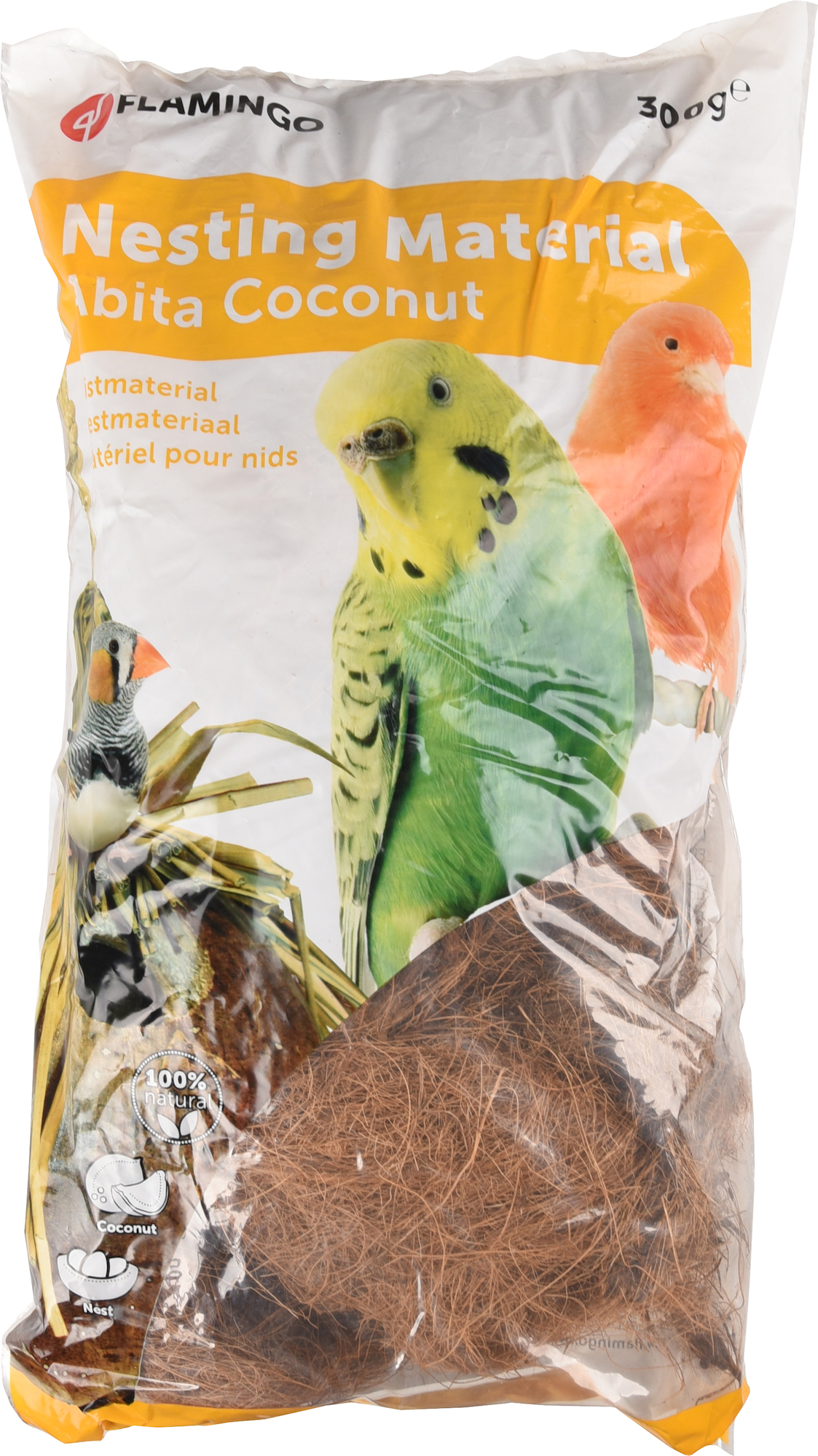 Flamingo Matériaux pour nids Abita - Fibre de coco