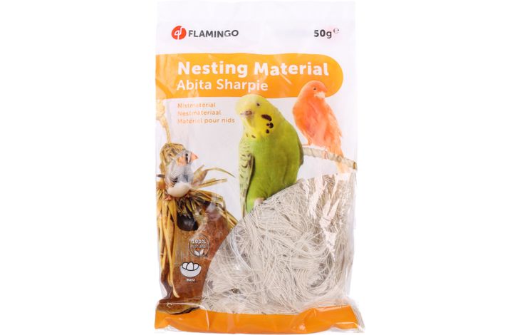 Flamingo Nestmateriaal Abita - Katoen
