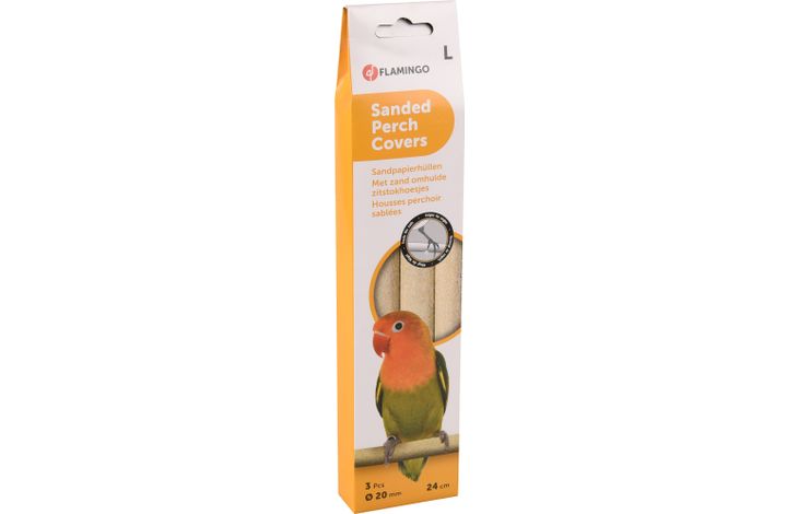 Flamingo Zandhoes voor zitstok L Beige - Papier