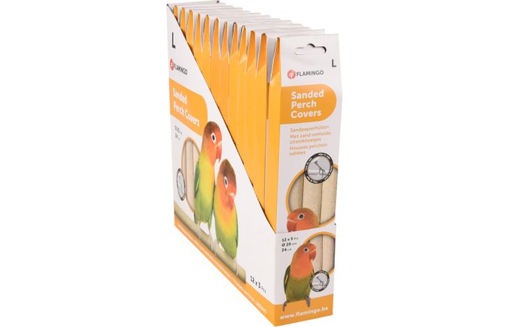 Flamingo Zandhoes voor zitstok L Beige - Papier