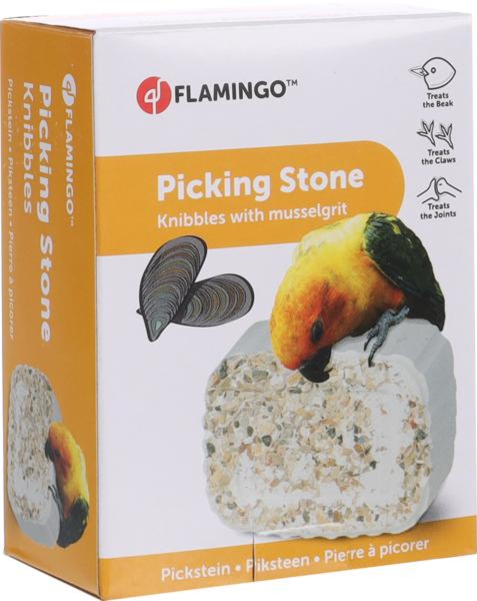 Flamingo Friandises Pierre minérale 