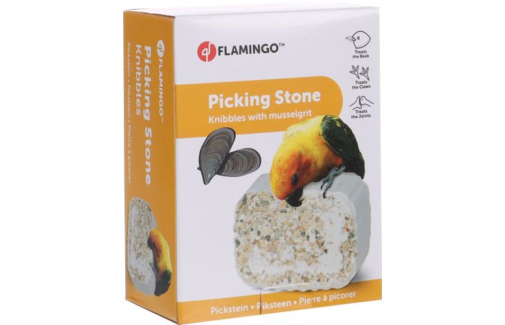 Flamingo Snack Mineraalsteen 