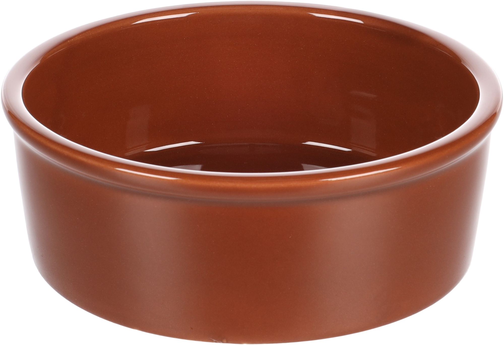 Flamingo Seed and water cup Rafi Round Brown