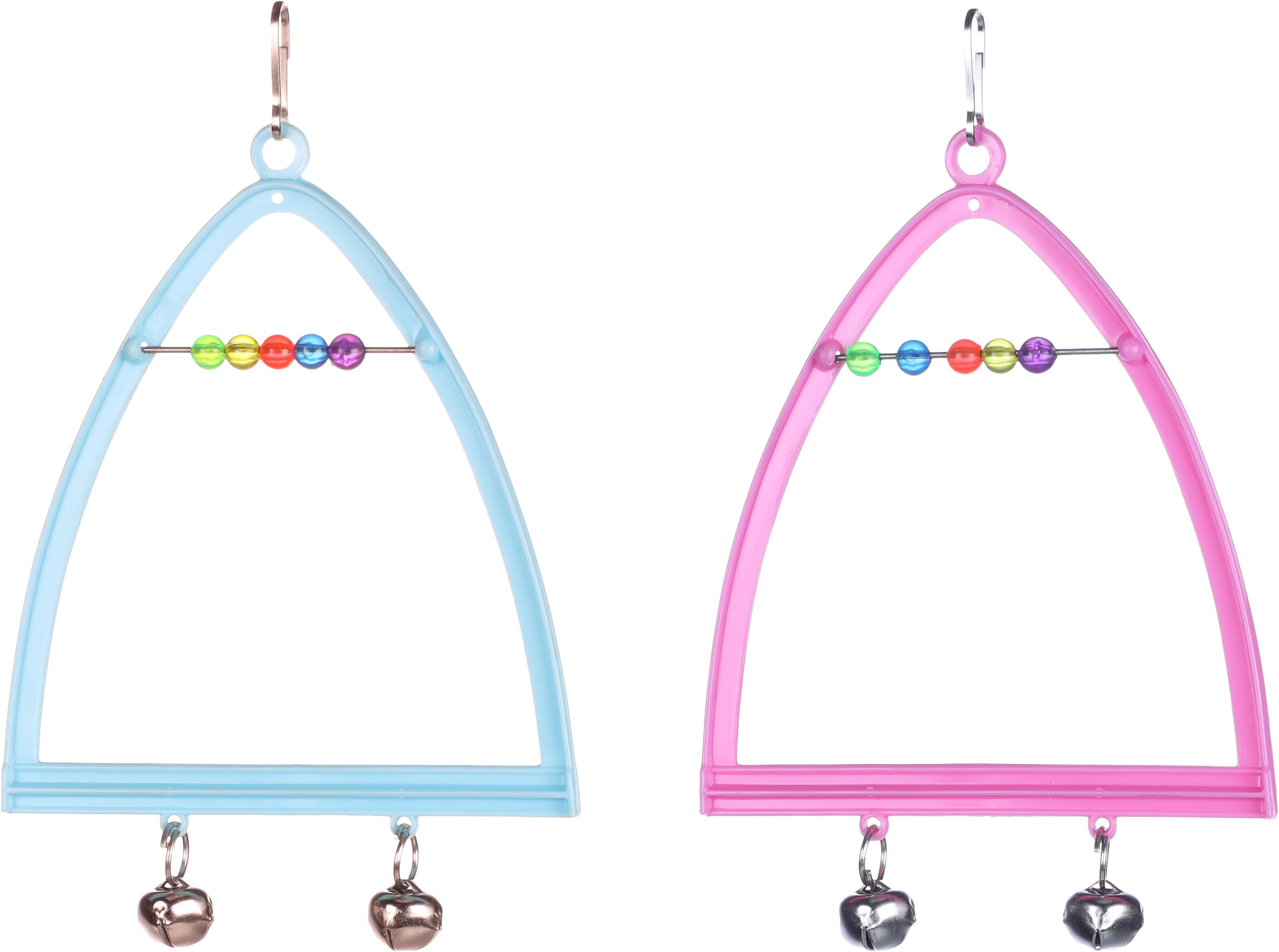 Flamingo Parakeet toy Swing Multiple colours
