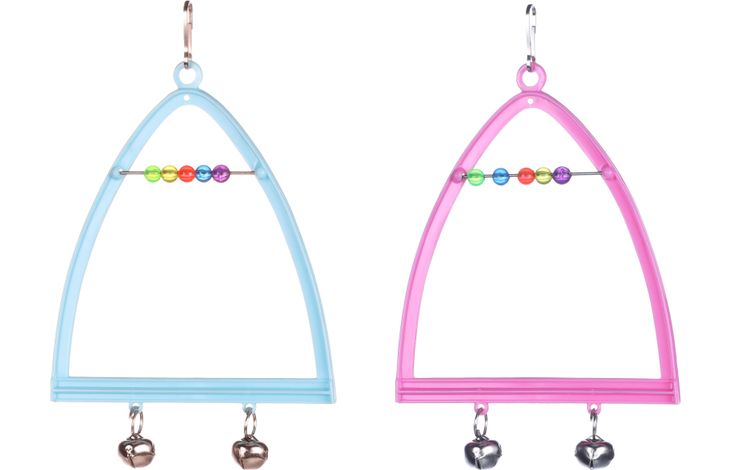 Flamingo Parakeet toy Swing Multiple colours