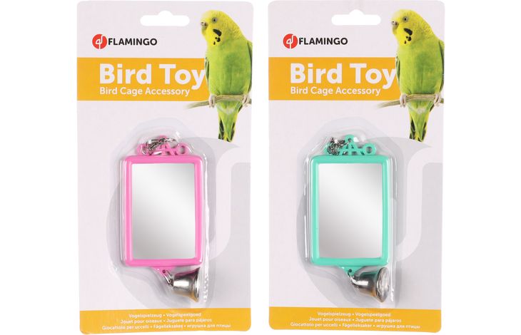 Flamingo Speelgoed Spiegel Hanger Meerdere kleuren