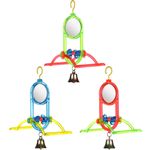 Parakeet toy Mirror Multiple colours