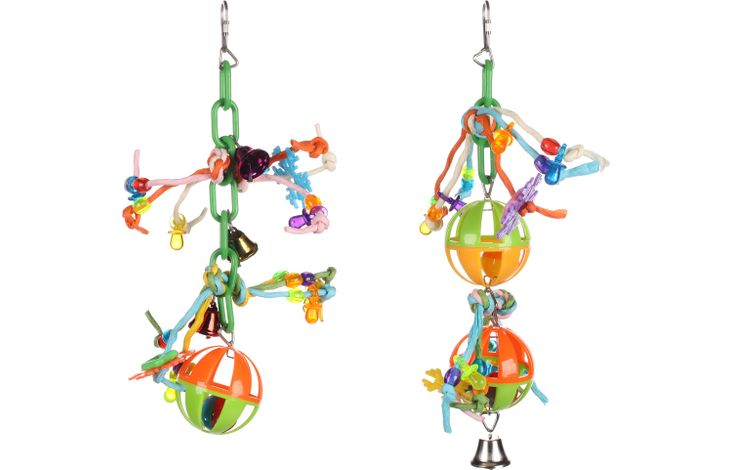 Flamingo Parakeet toy Cage hanger Several versions