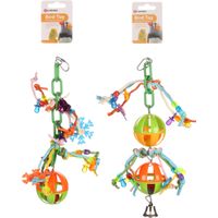 Flamingo Parakeet toy Cage hanger Several versions