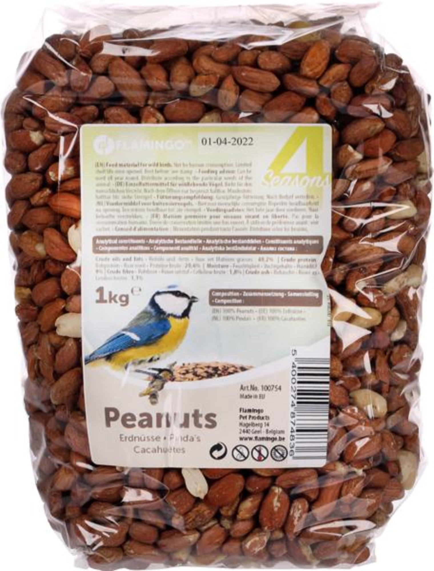 Flamingo Four Seasons  Arachidi sgusciate - Uccelli da esterno