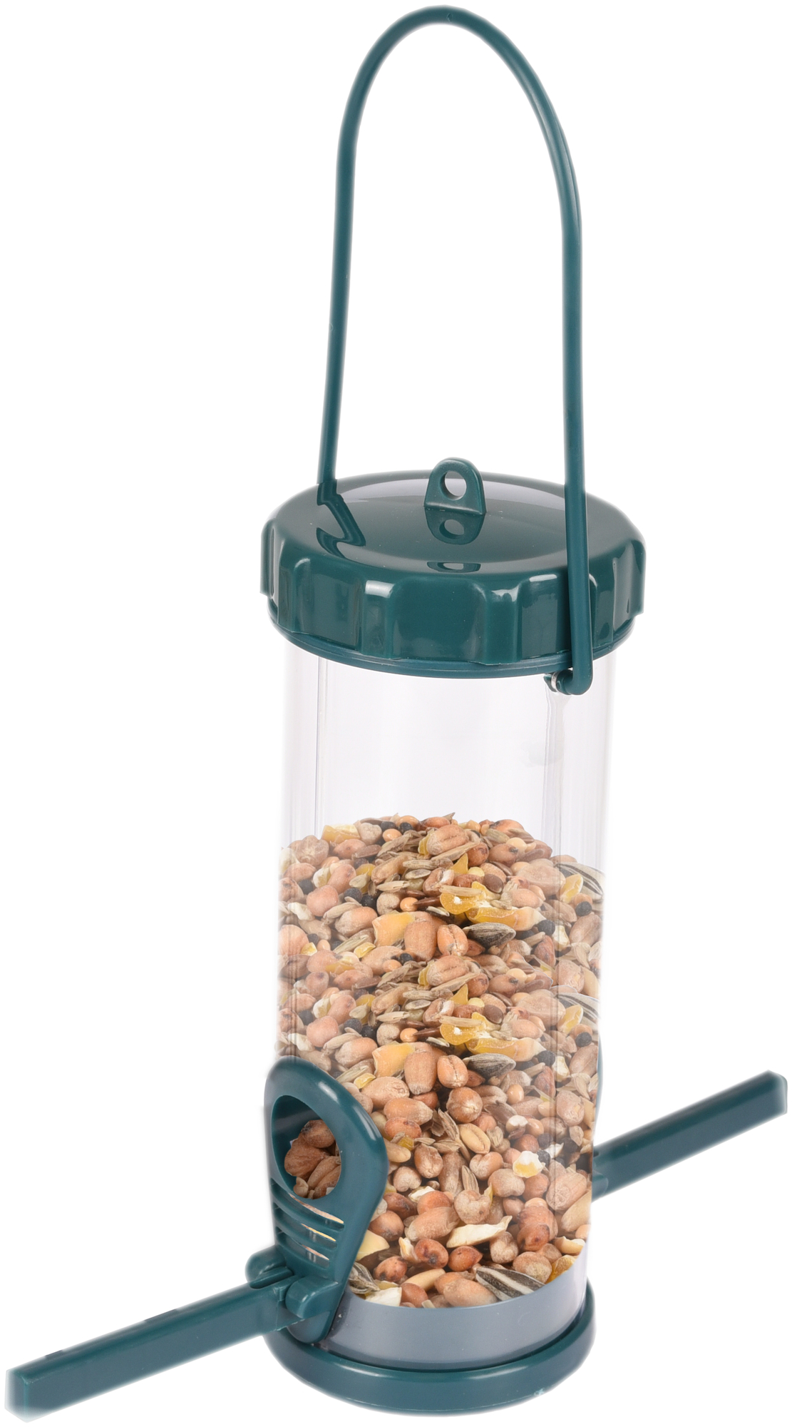 Flamingo Voedersilo Survival Transparant Groen