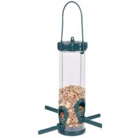 Flamingo Voedersilo Survival Transparant Groen