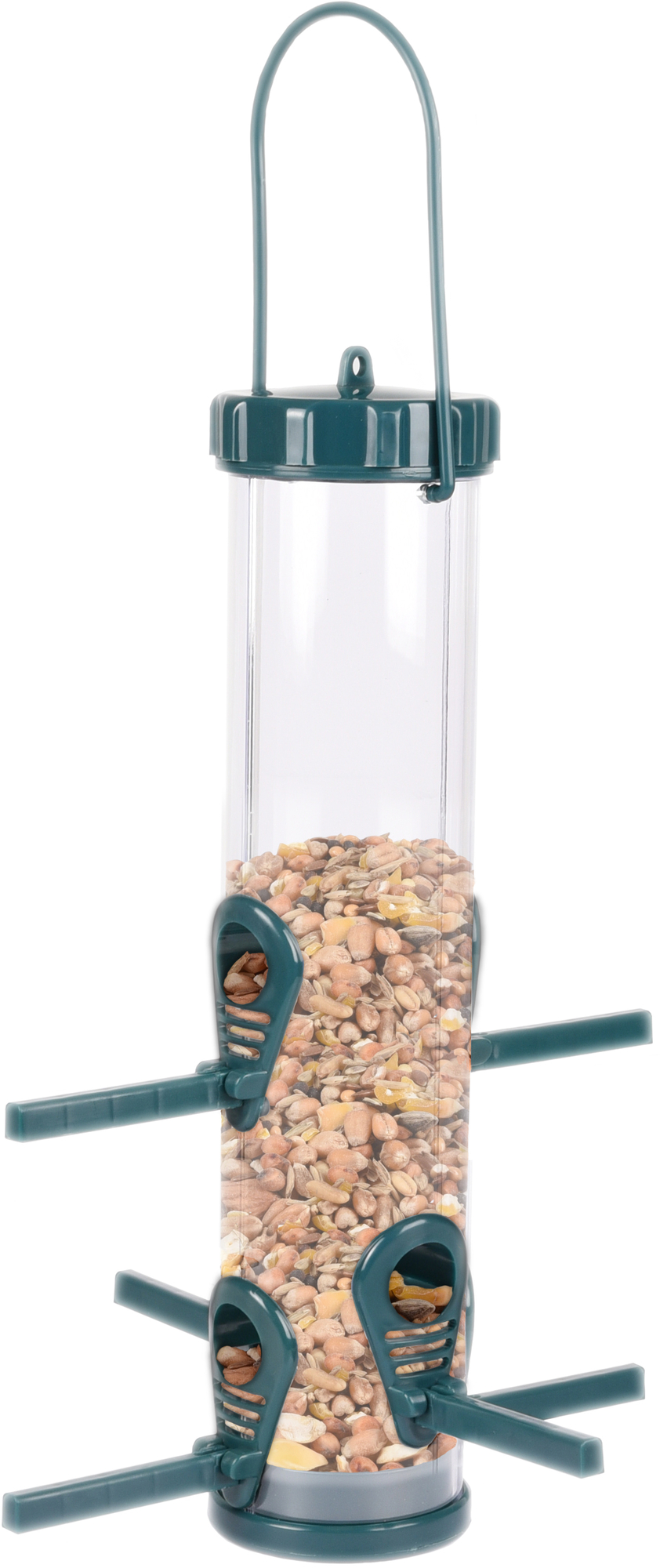Flamingo Feeder Silo Survival Transparent Green