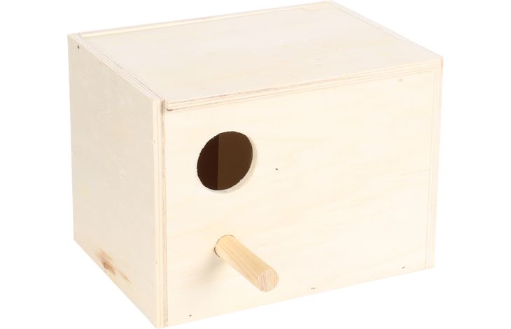 Flamingo Breeding nest Horizontal Parakeets - Wood