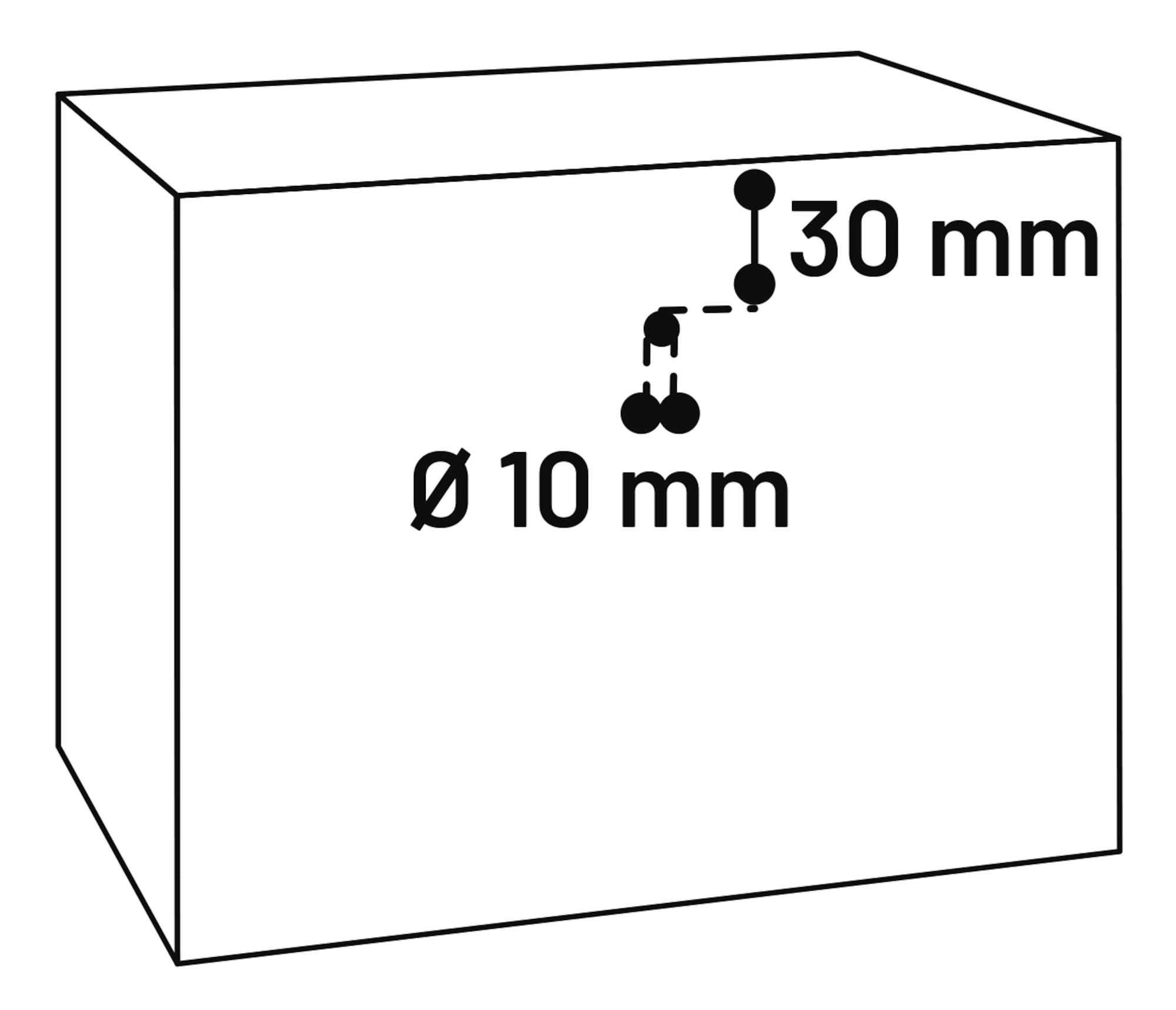 Flamingo Breeding nest Horizontal Parakeets - Wood