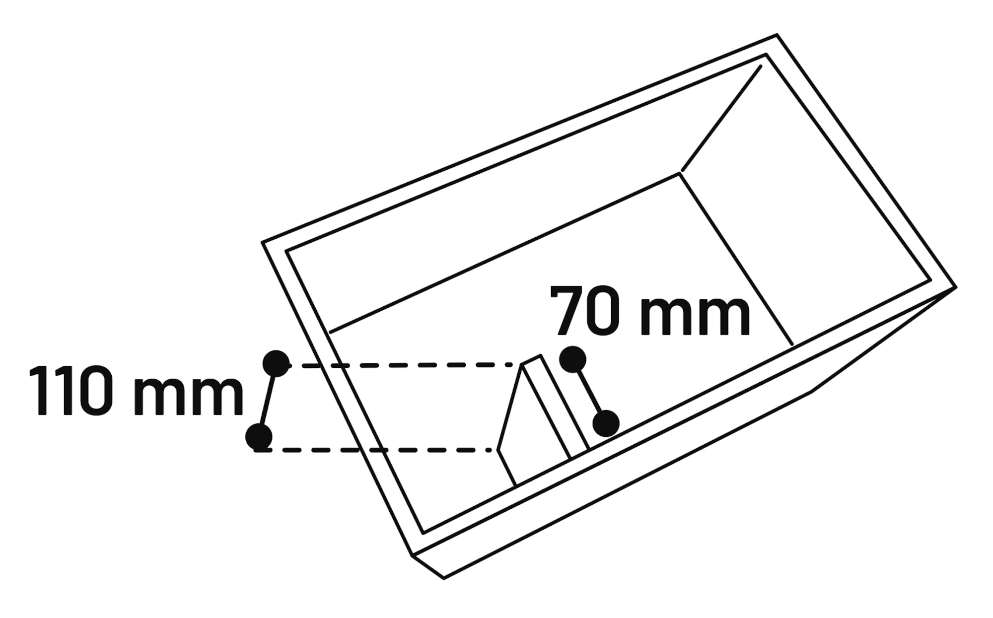 Flamingo Breeding nest Horizontal Parakeets - Wood