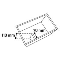 Flamingo Breeding nest Horizontal Parakeets - Wood