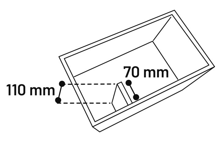 Flamingo Breeding nest Horizontal Parakeets - Wood