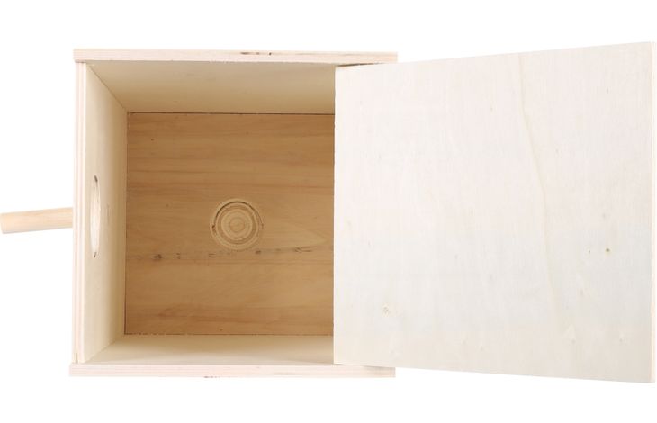 Flamingo Breeding nest Vertical Parakeets - Wood