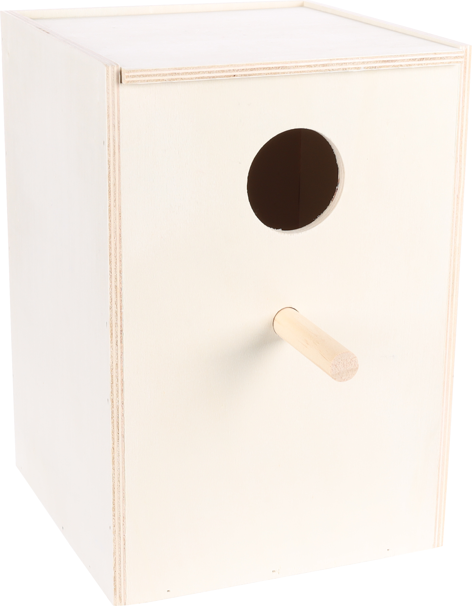 Flamingo Breeding nest Vertical Parakeets - Wood