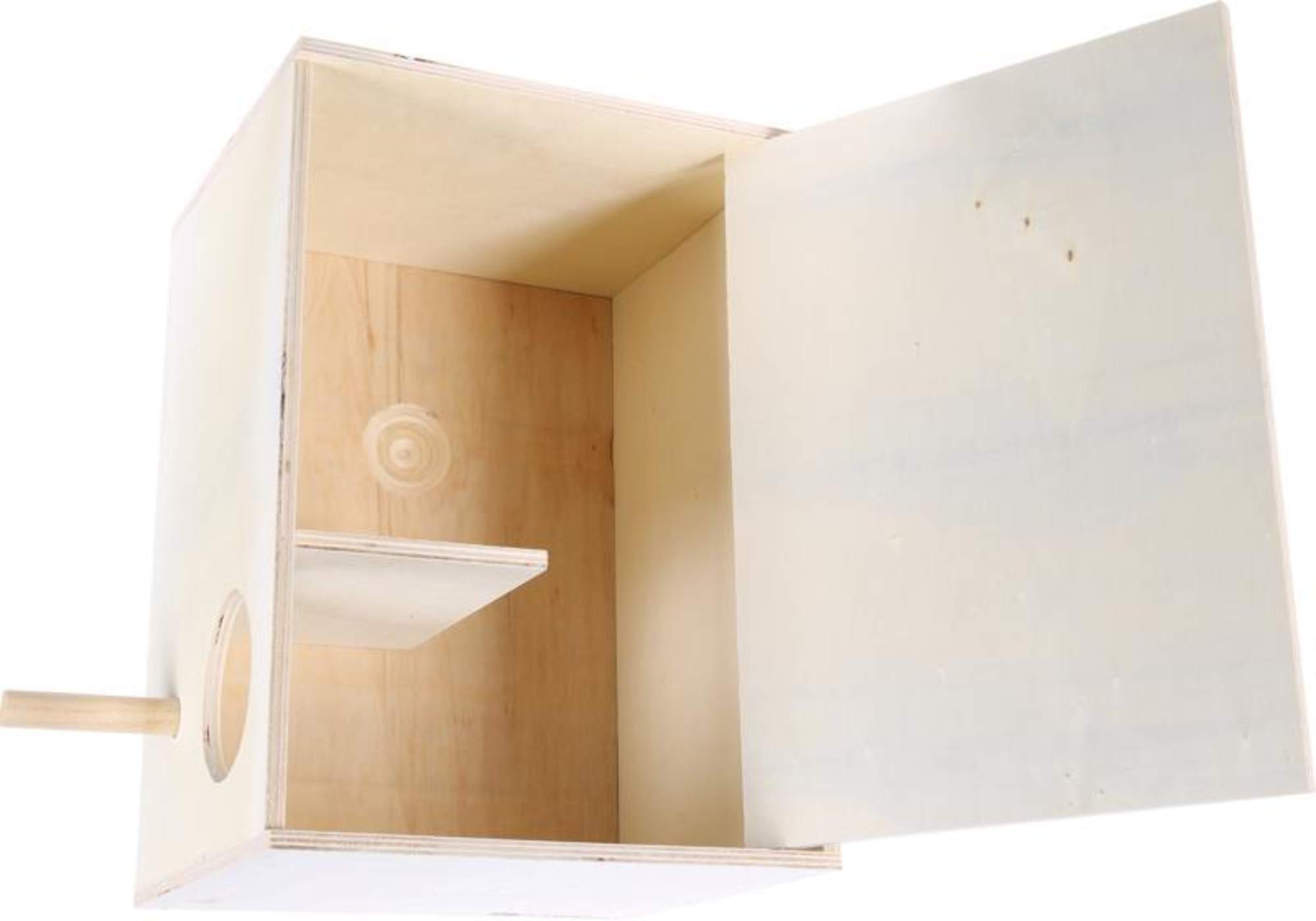 Flamingo Breeding nest Horizontal Parakeets - Wood