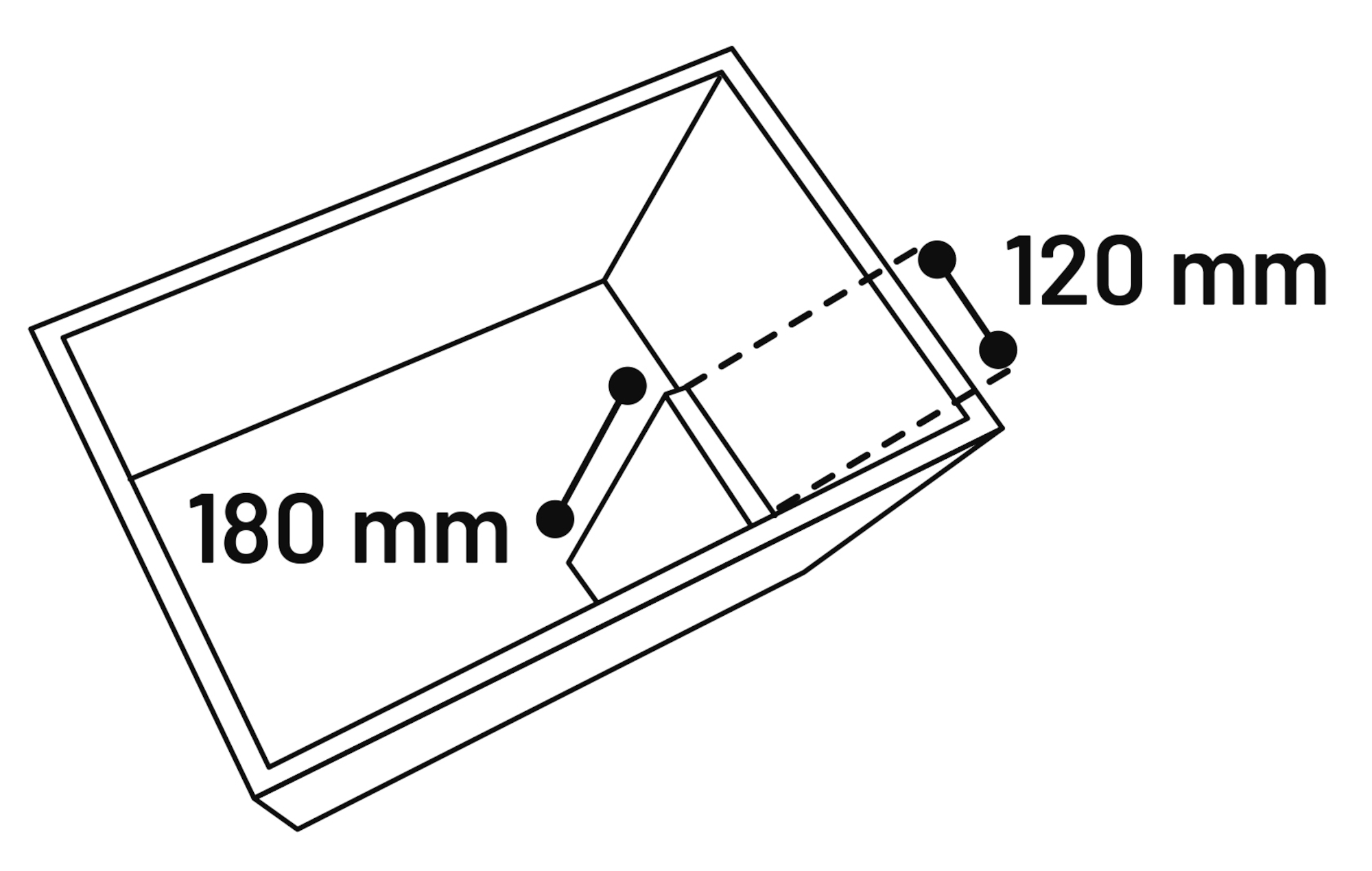 Flamingo Breeding nest Horizontal Parakeets - Wood