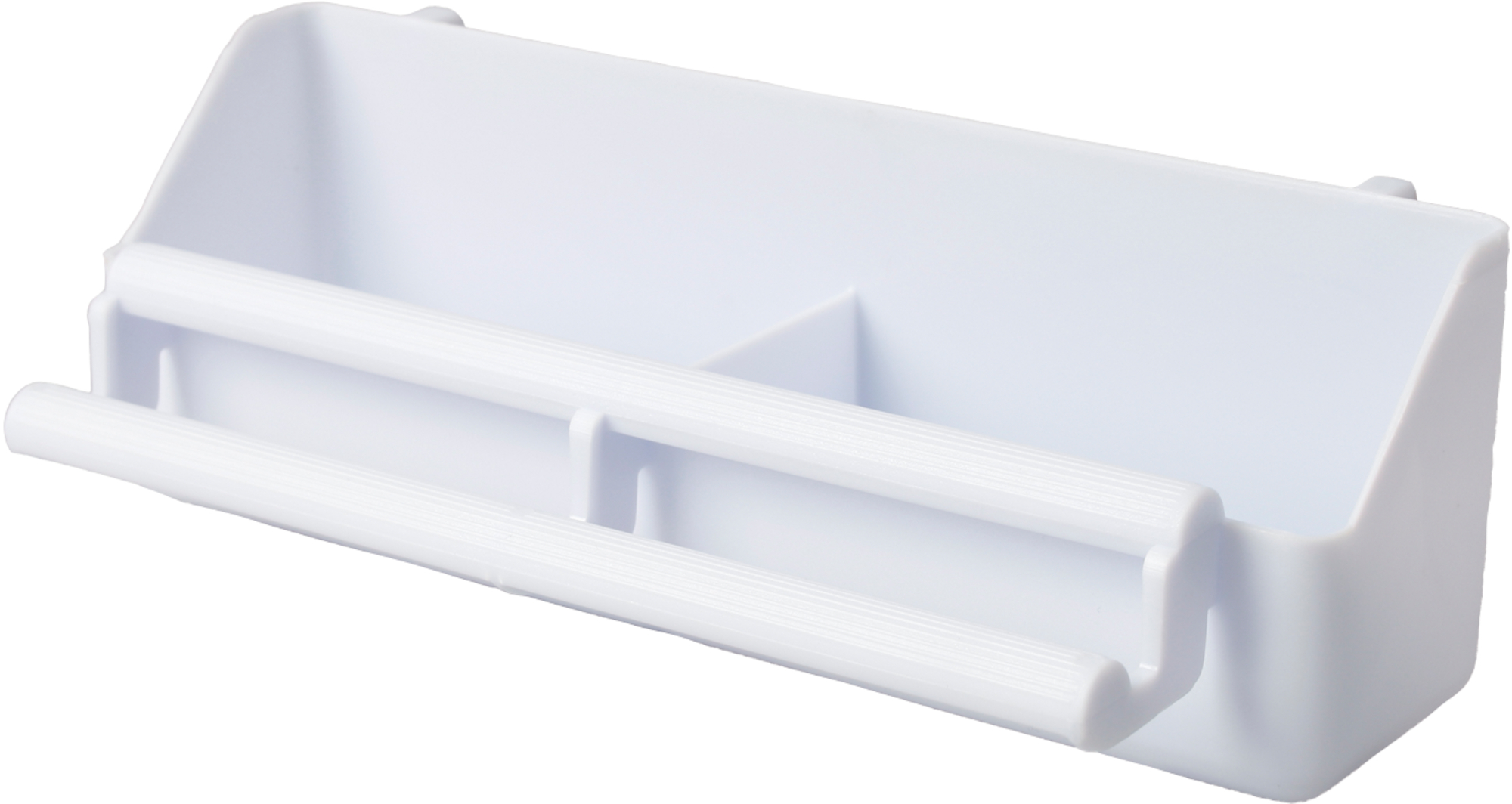 Flamingo Seed and water cup with step & Combo Bob Rectangle White