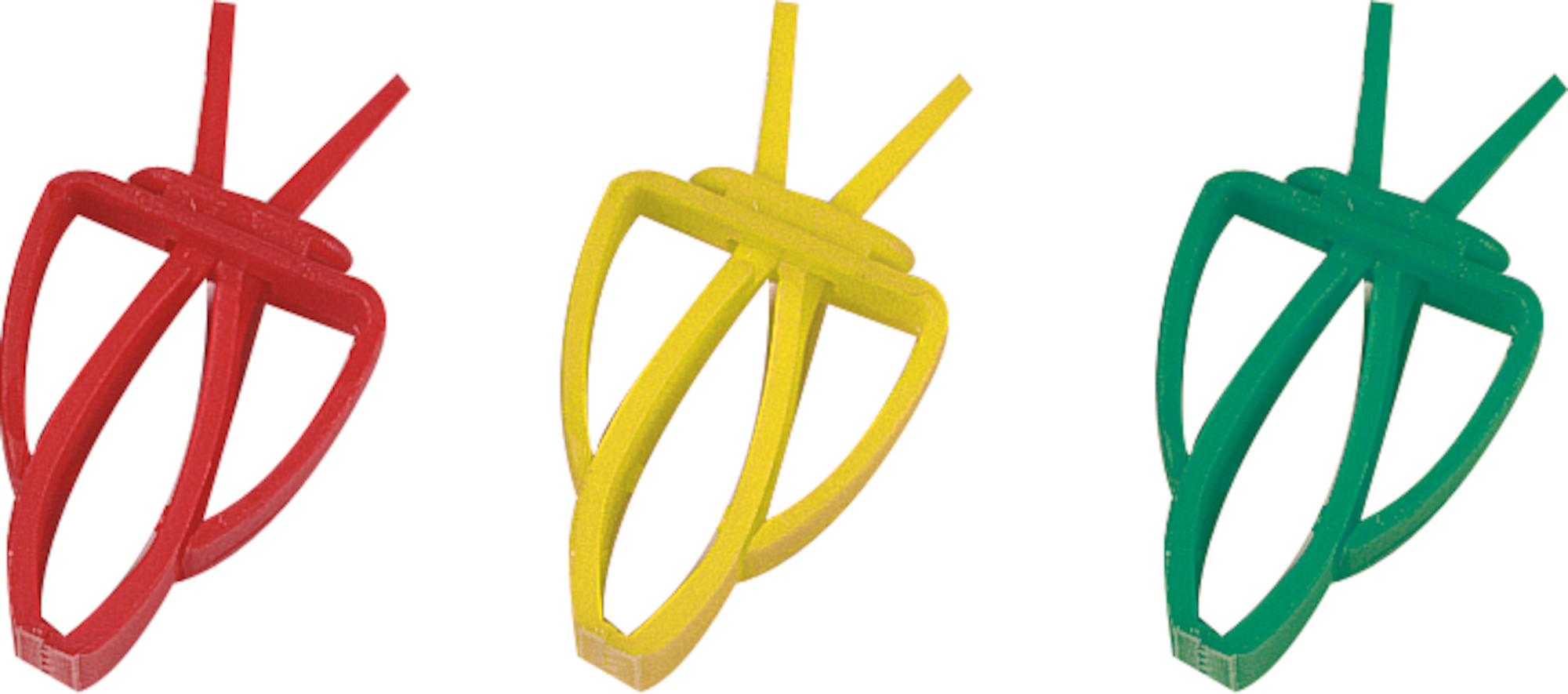 Flamingo Universal clipper Custodi Yellow & Green & Red