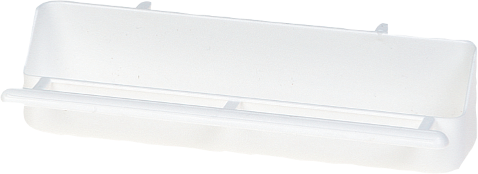 Flamingo Ciotola per il seme e l'acqua con gradino Tiko Rettangolo Bianco