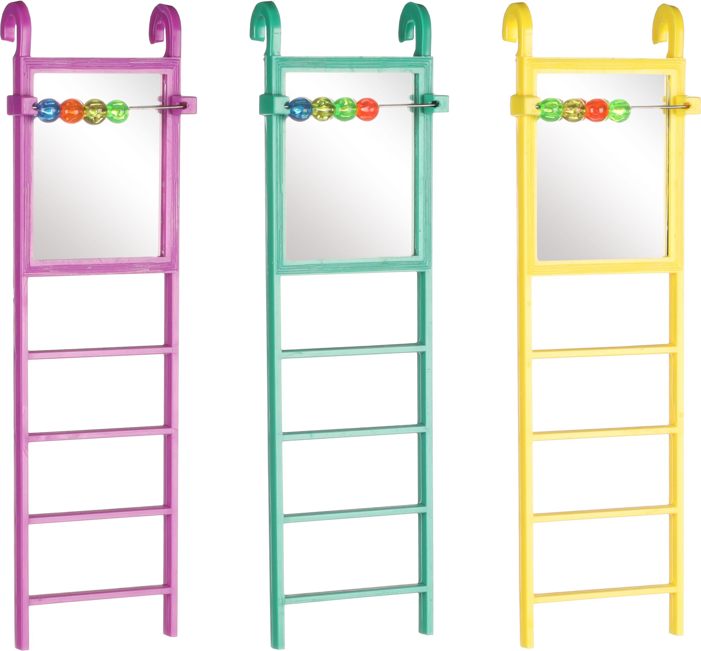 Flamingo Parakeet toy Treda Ladder Multiple colours