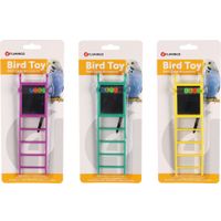 Flamingo Parakeet toy Treda Ladder Multiple colours