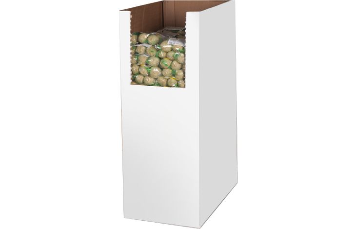 Flamingo 4 seasons mezenbollen met net 6st in diplay 250st 133kg