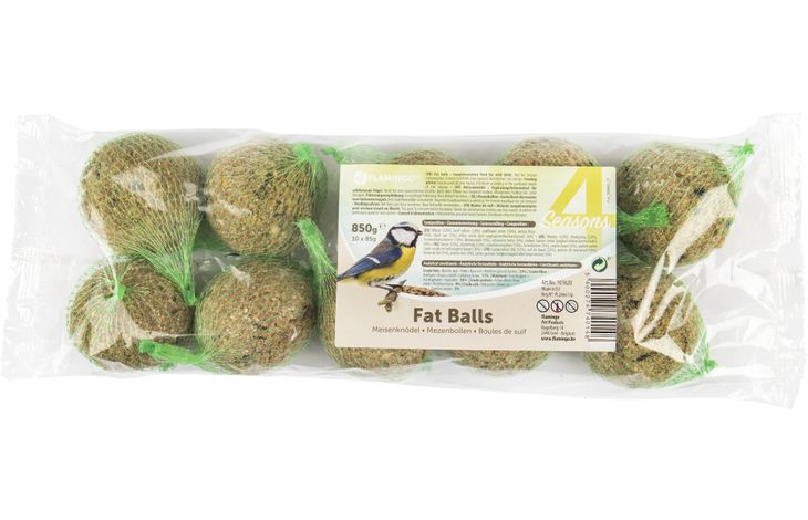 Flamingo Four Seasons  Mezenbollen met net - Buitenvogels