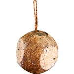 Snacks Feeder dispenser coconut with 3 holes
