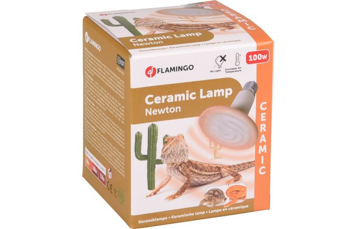 Flamingo Ceramic lamp Newton Ecru