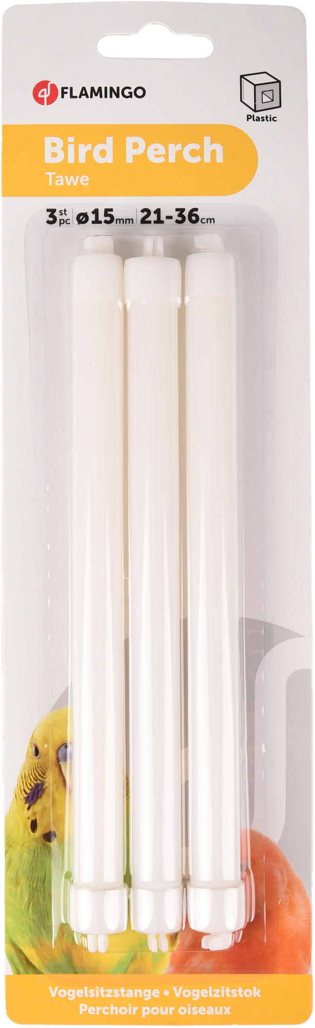 Flamingo Perch Tawe White - Plastic