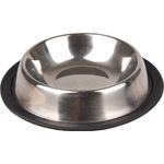 Feeding and drinking bowl Silver - Stainless steel
