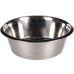Feeding and drinking bowl NR4 Silver - Stainless steel