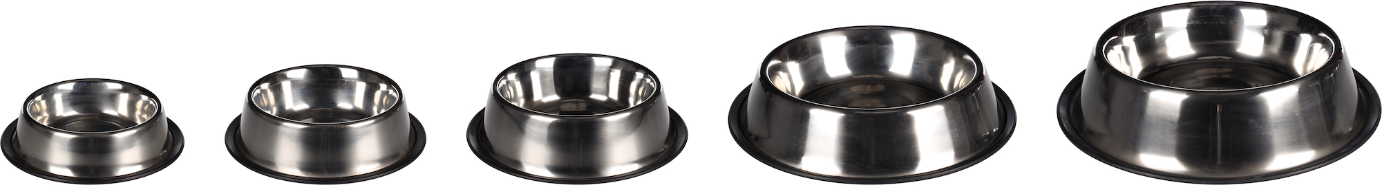 Flamingo Eet- en drinkpot Thorgan Rond Zilver