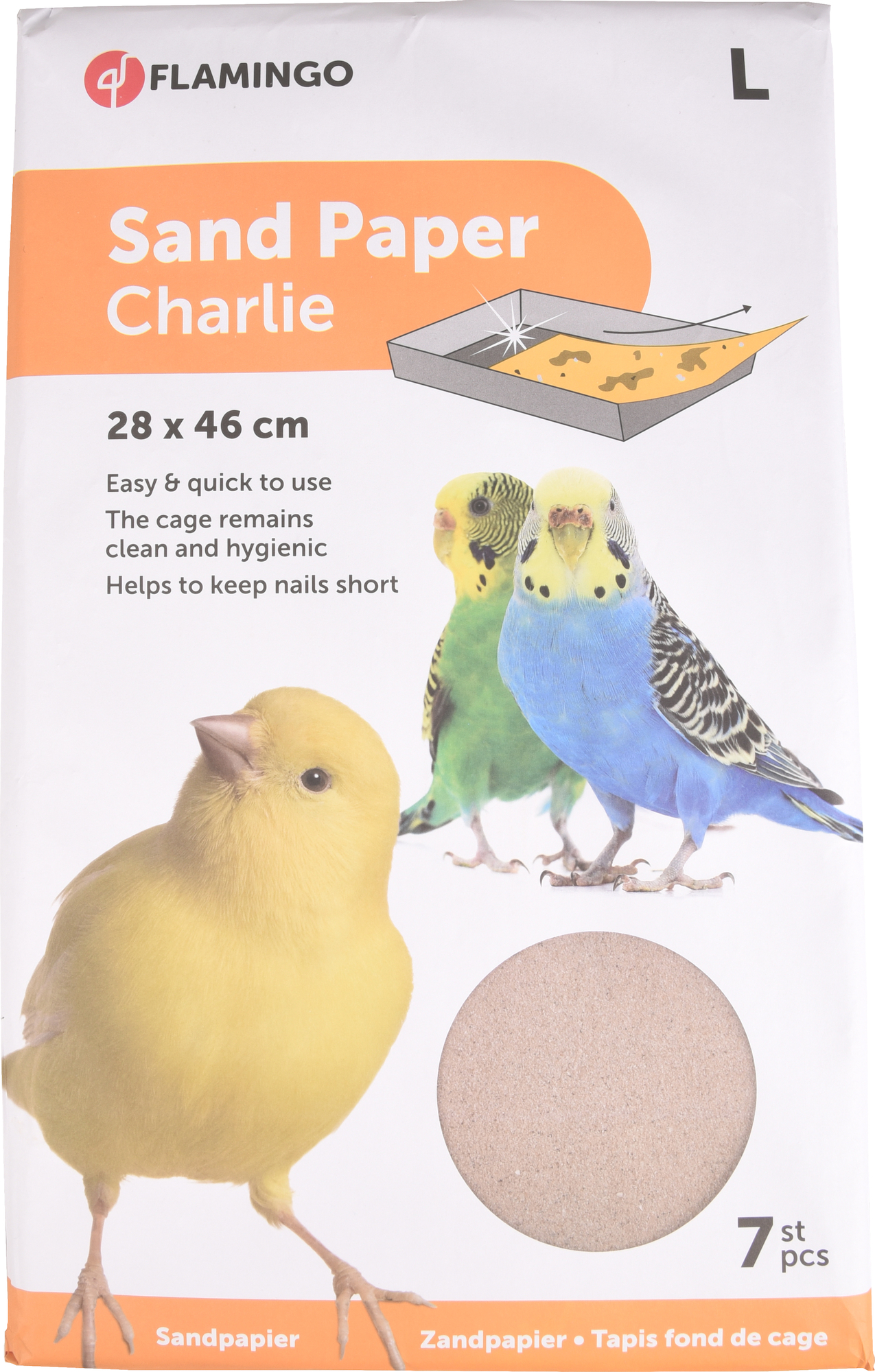 Flamingo Sand paper Charlie Beige