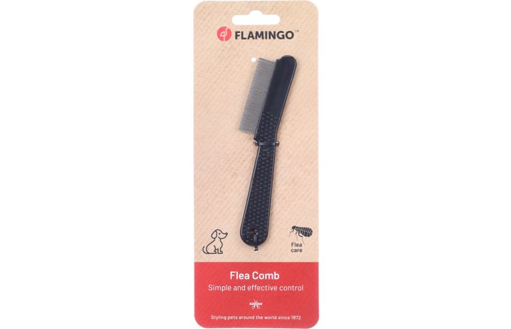 Flamingo Flea comb Groo'me