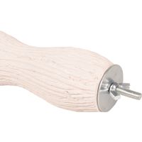 Flamingo Zitstok Gegolfd L Beige - Calcium