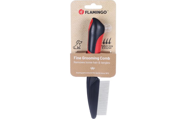 Flamingo Pettine a rastrello Fine Premium Care