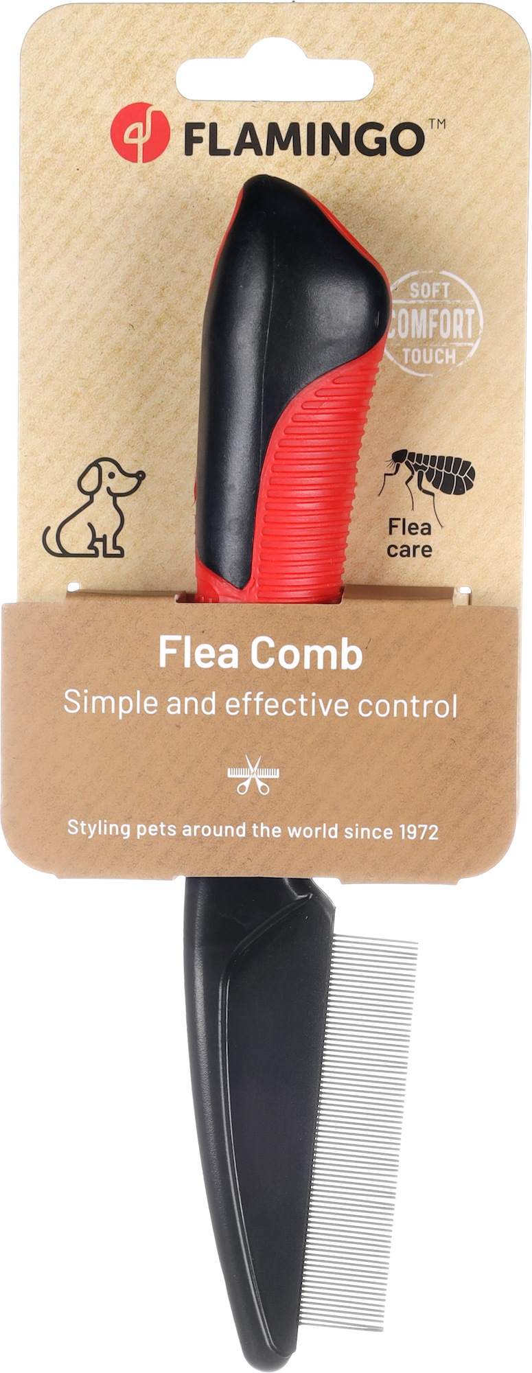Flamingo Flea comb Premium Care