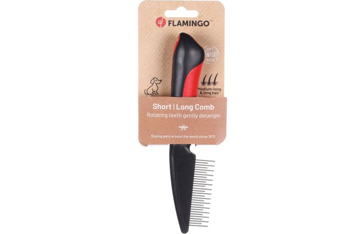Flamingo Kam Roterend kort/lang Premium Care