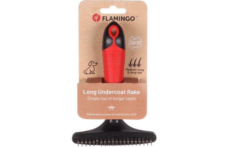 Flamingo Undercoat rake rotating Fine Premium Care