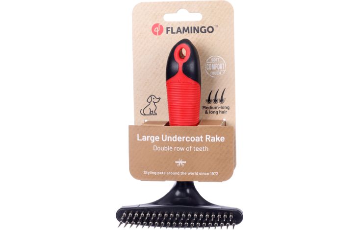 Flamingo Undercoat rake Double Premium Care