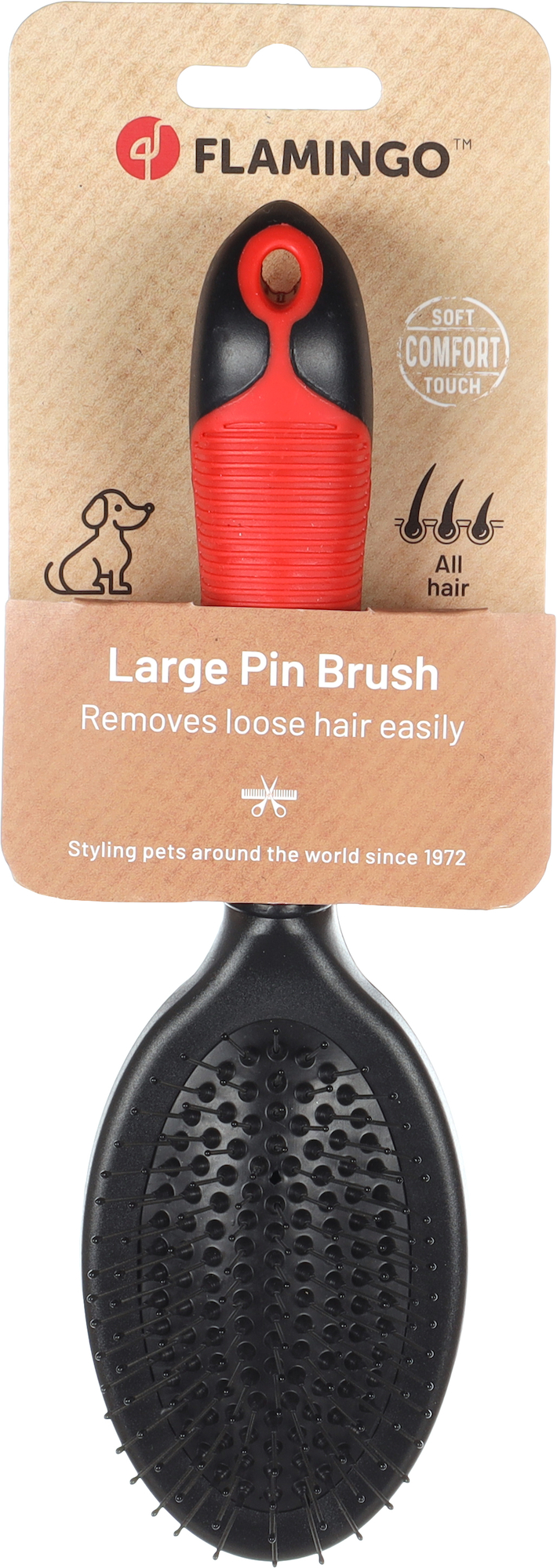 Flamingo Pin brush Premium Care