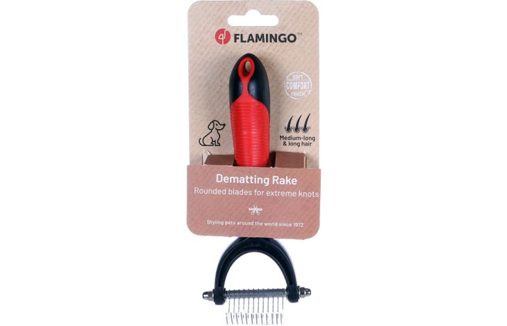 Flamingo Klittenkam Premium Care