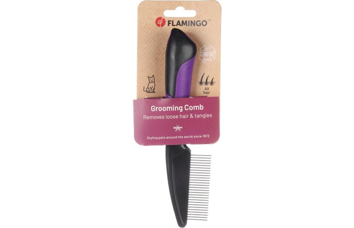 Flamingo Pettine a rastrello Medio Premium Care